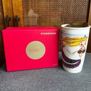 Starbucks ILLUSTRATED SIREN Gold Paint
Art Edition 2015